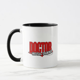 CANECA EXAMINADOR MÉDICO DO LOGOTIPO