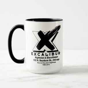 Caneca Excalibur Nightclub & Discovery (1989-2012)