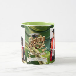 Caneca "Excelência Esmeralda: Ouro & Verde Edição 2026"
