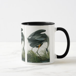 Caneca Excelente Blue Heron, John James Audubon