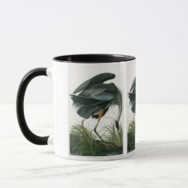Caneca Excelente Blue Heron, John James Audubon