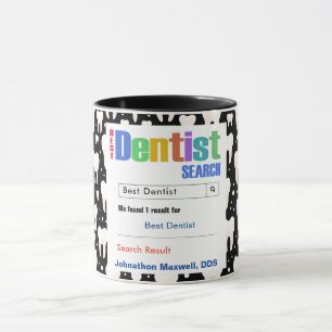 Caneca Excelente Dentista Personalizado Melhor Presente
