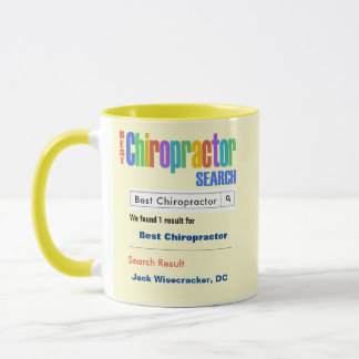 Caneca Excelente e Personalizado Melhor Chiropracor Gift 