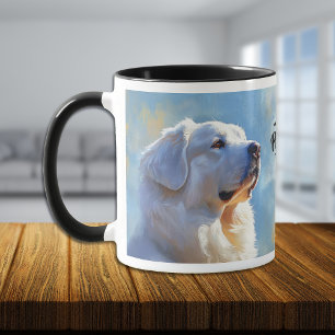 Caneca Excelente Pirenéus Cão - Pinta Impressionista