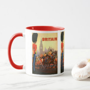 Caneca Excelente Real Britânica da Guarda de Vintage King