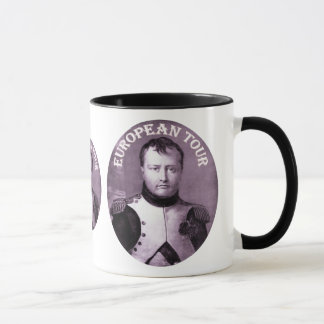 Caneca Excursão européia do ~ de Napoleon Bonaparte