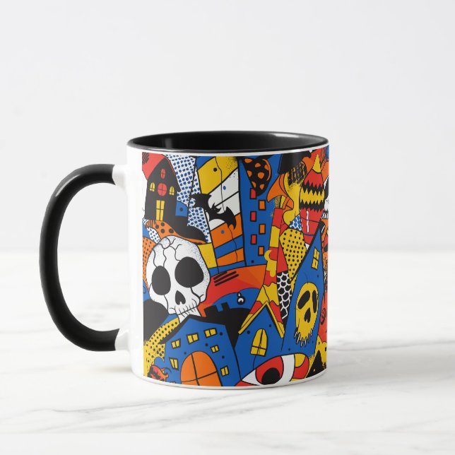 Caneca ExDesigner | Personalização | Dia das Bruxas (Esquerda)