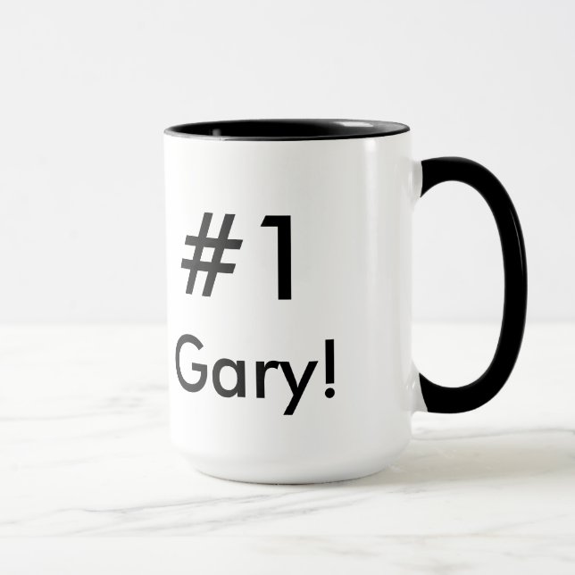 Caneca Executor do superior de #1 Gary (Direita)