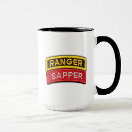 Caneca Exército 75º Regimento de Ranger Vetores Sapper