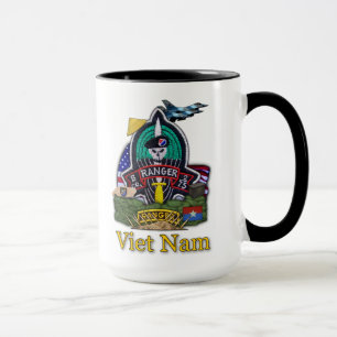 Caneca exército 75.o veteranos veteranos veteranos vietna