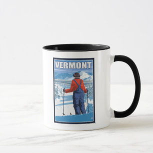Caneca Exibição de Admiração VermontSkier