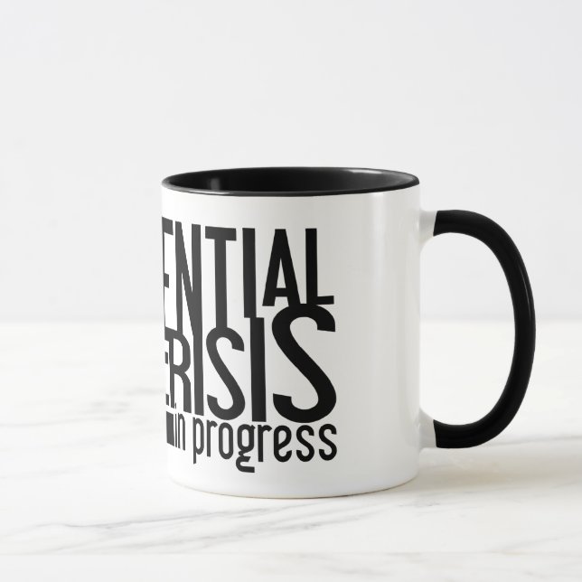 Caneca existencial da crise (Direita)