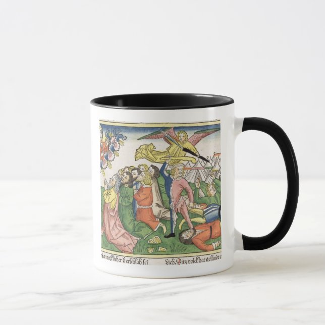 Caneca Êxodo 32 15-23 Moses que quebra as tabuletas de (Direita)