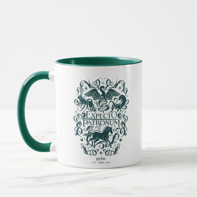 Caneca Expecto Patronum Filigree Graphic (Esquerda)