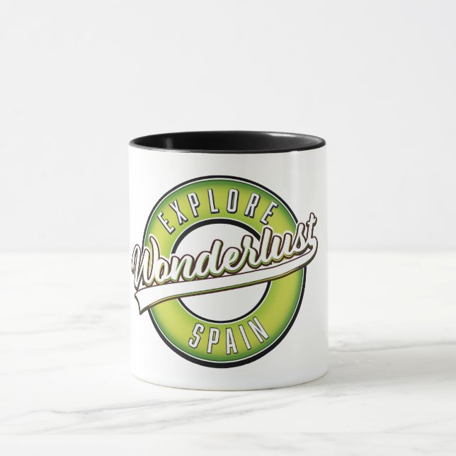 Caneca Explore Espanha Wonderlust  (Centro)