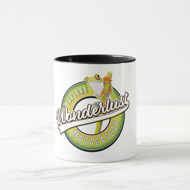 Caneca Explore Madagáscar maravilhosamente (Centro)
