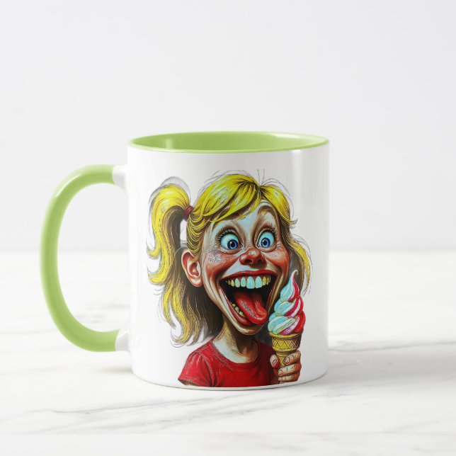 Caneca Explosão de Alegria de Sorvete (Esquerda)