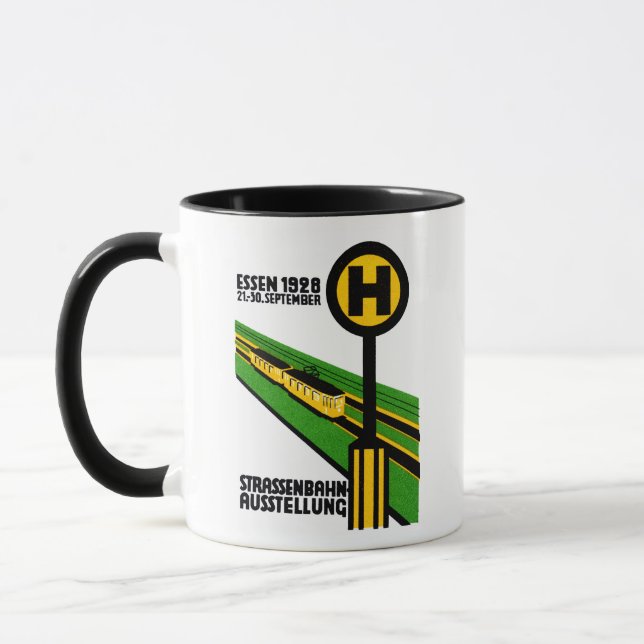 Caneca Exposição 1928 Street Car (Esquerda)