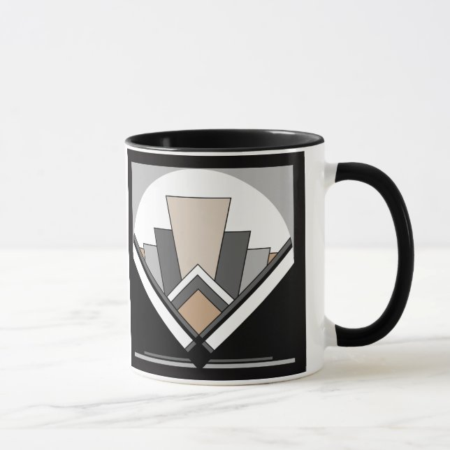 Caneca Expressão Art Deco (Direita)