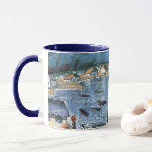 Caneca Expressionismo Vintage, Hidensee por Walter Gramat
