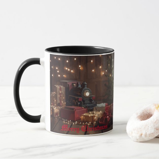 Caneca Expresso Festivo (Com Donut)