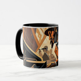 Caneca Expressões de Jazz Mug