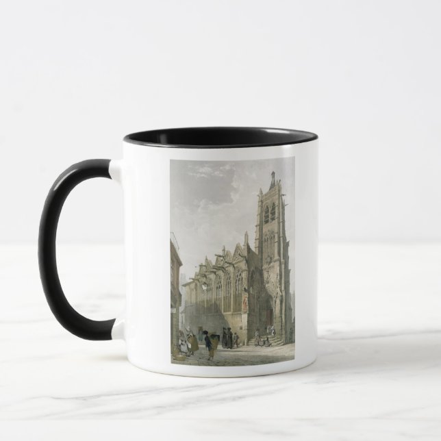 Caneca Exterior da igreja de St. Severin, Paris (Esquerda)