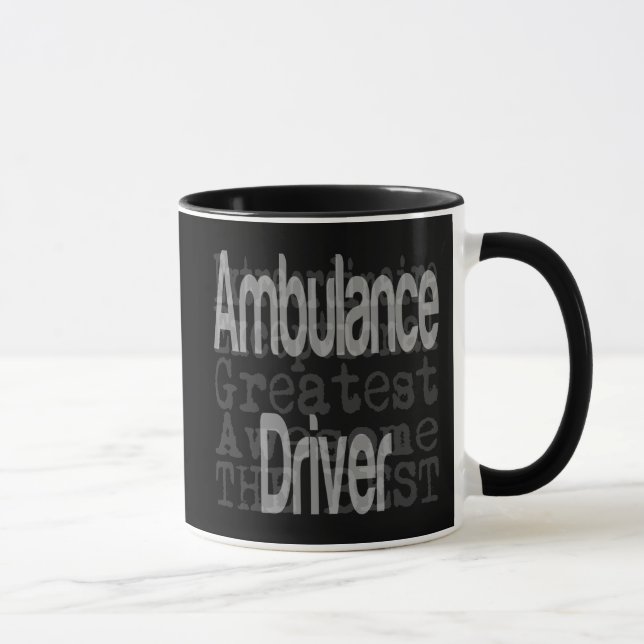 Caneca Extraordinário de driver de ambulância (Direita)