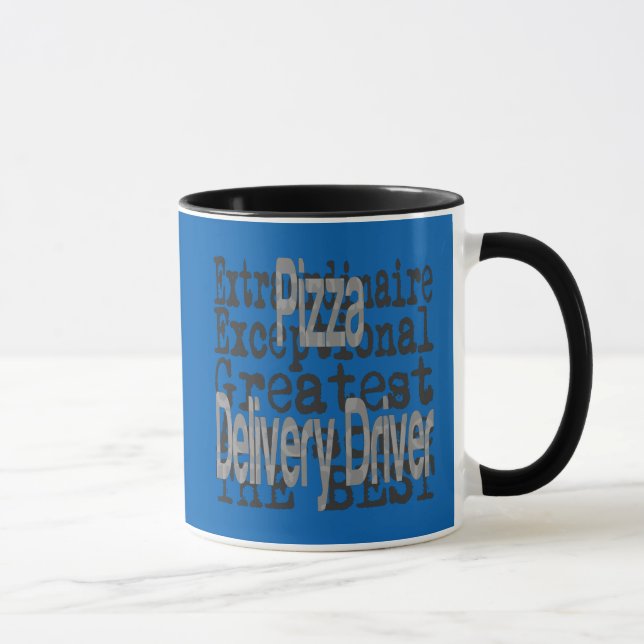 Caneca Extraordinário de driver de entrega de pizza (Direita)
