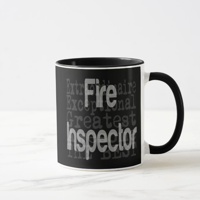 Caneca Extraordinário do Inspetor de Incêndio (Direita)