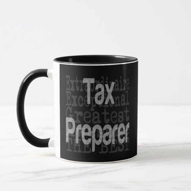 Caneca Extraordinário do Preparador Fiscal (Esquerda)