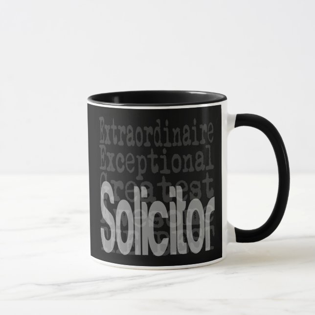 Caneca Extraordinário do Solicitor (Direita)