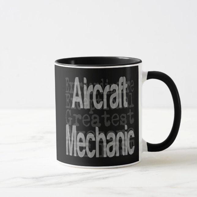 Caneca Extraordinário mecânico de aeronaves (Direita)
