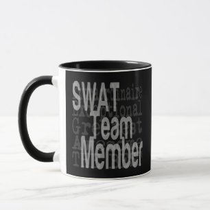 Caneca Extraordinário membro da equipe SWAT