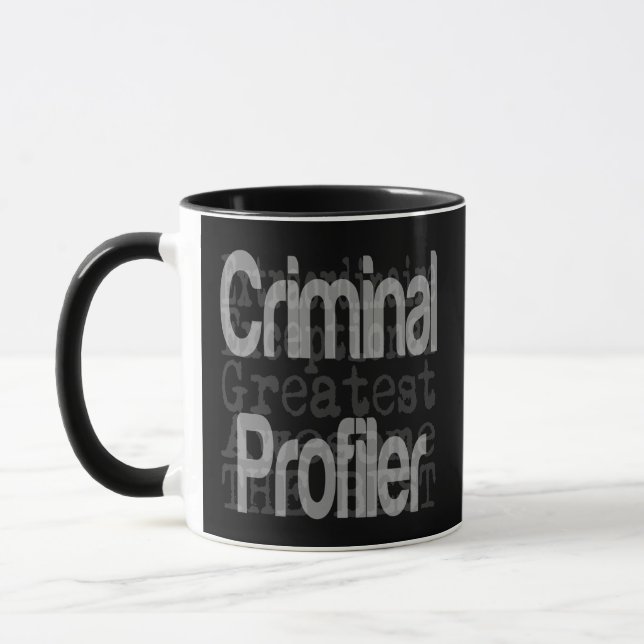 Caneca Extraordinário Perfil Criminal (Esquerda)