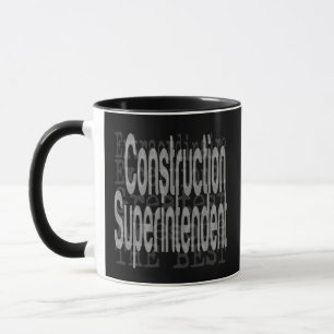 Caneca Extraordinário Superintendente de Construção