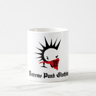 Caneca extrema do logotipo do punk