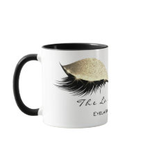 Eyelash Extenção Beauty Studio Dourado Brilhante