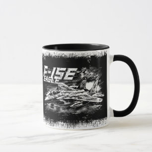 Caneca F-15 Agle 11 oz Ringer Mug