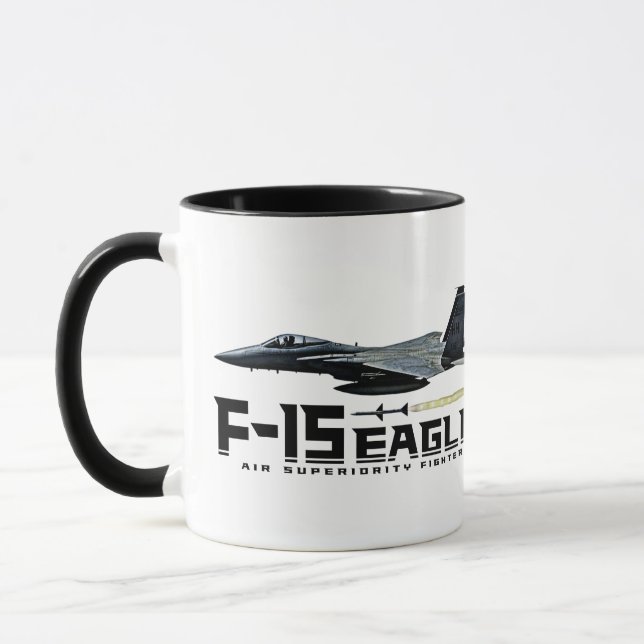 Caneca F-15 Águia (Esquerda)