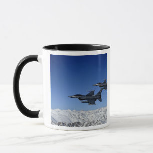 Caneca F-16 Falcões de Combate da Força Aérea dos EUA