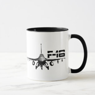 Caneca F-16 Fighting Falcon 11 oz Ringer Mug