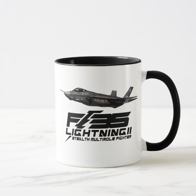 Caneca F-35 relâmpago II (Direita)