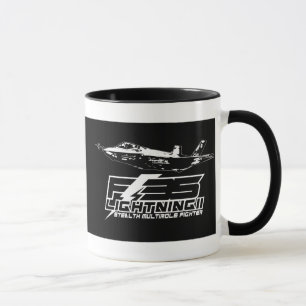 Caneca F-35 relâmpago II