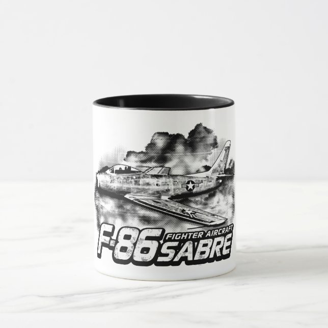 Caneca F-86 Saber (Centro)