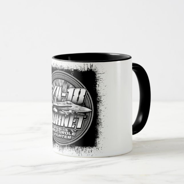 Caneca F/A-18 Hornet Mug (Frente Esquerda)