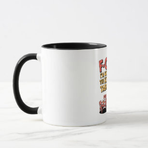Caneca F-Caw-F Não estou sentado na Mesa das crianças Tur