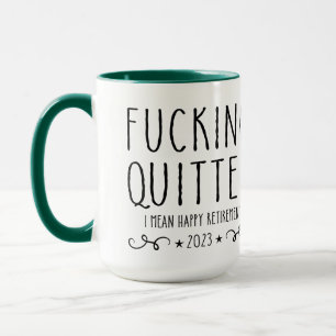Caneca F*Retirador I Quero Dizer Boas Retiradas 2022