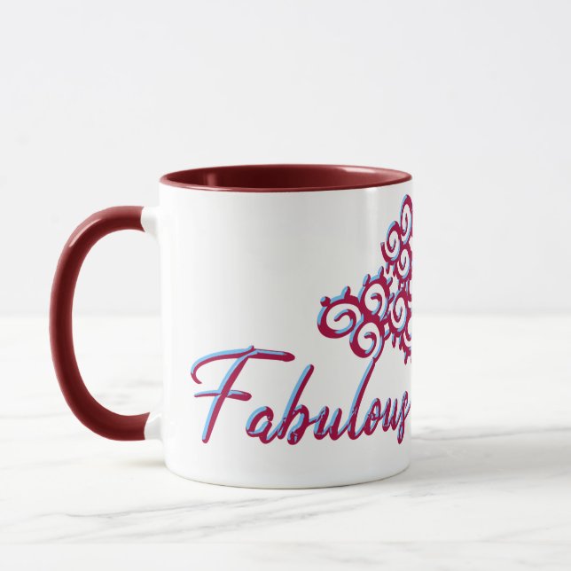 Caneca Fab Iz, Como Fab Duz Mug (Esquerda)