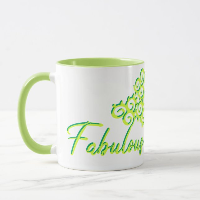 Caneca Fab Iz, Como Fab Duz Mug (Esquerda)